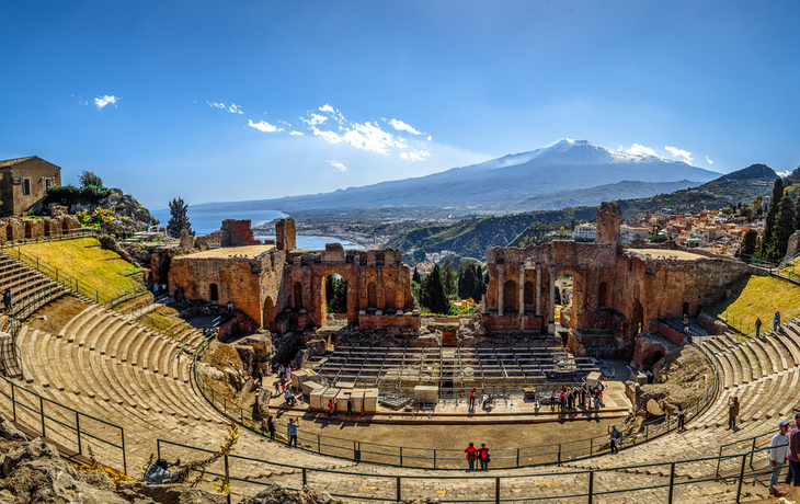 Ätna mit Taormina
