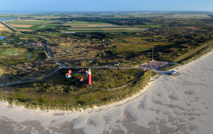 Luftaufnahme von Texel