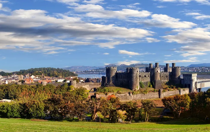 Conwy Castle in Wales