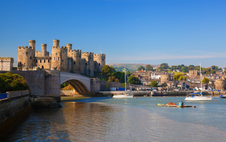 Conwy Castle in Wales