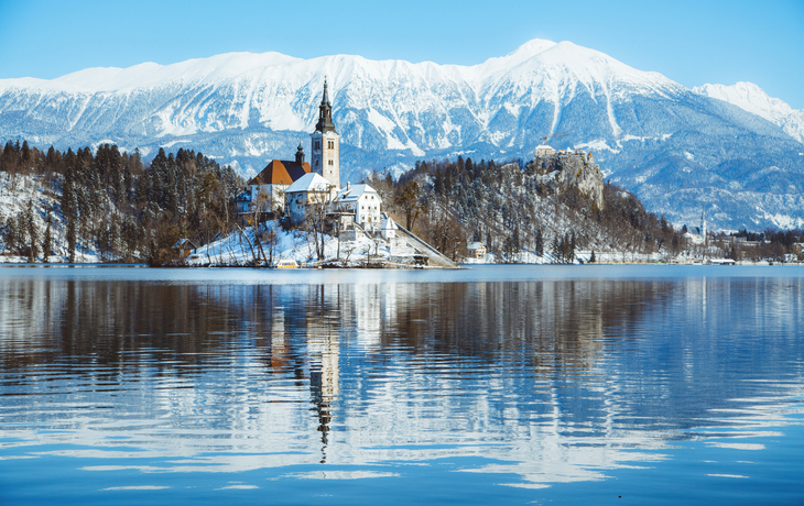 Bleder See im Winter