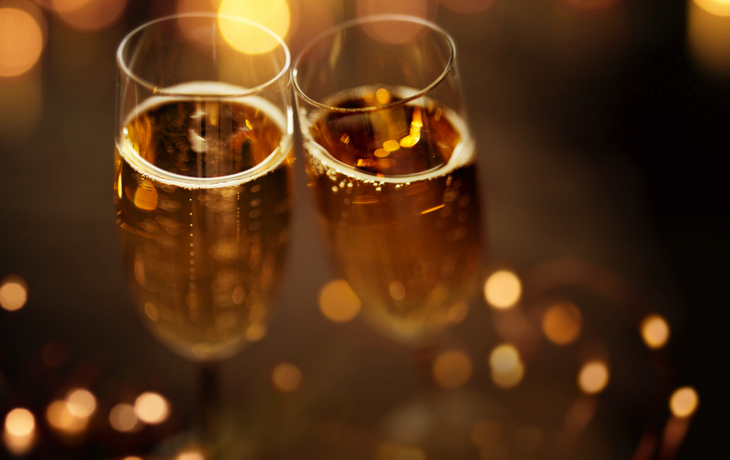 Champagner zum Feiern