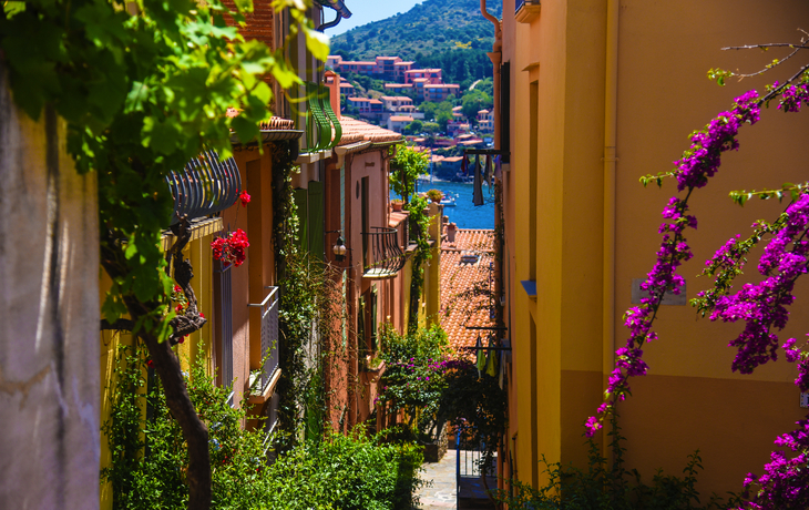 Collioure am Mittelmeer