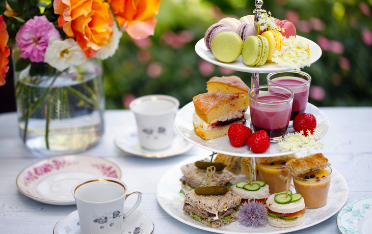 Afternoon Tea im Garten