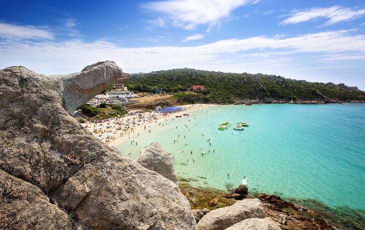 Rene Bianca, der Strand von Santa Teresa Gallura