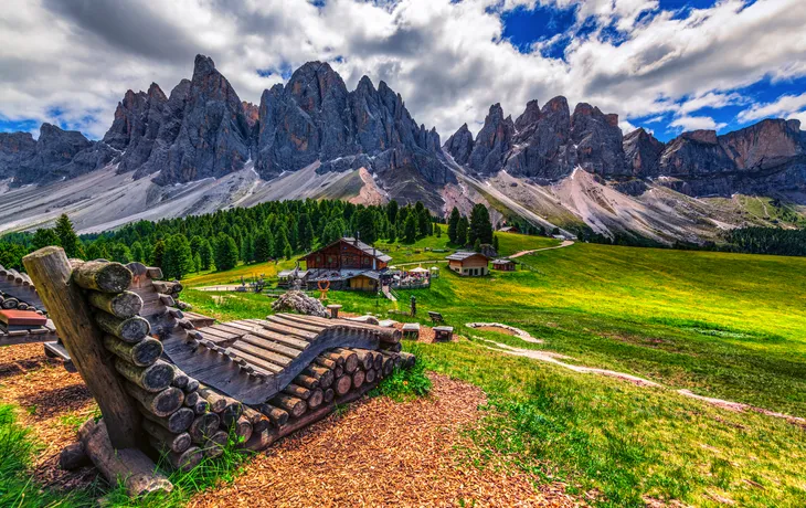 Geisleralm in den Dolomiten