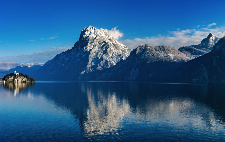 Wintermorgen am Traunsee