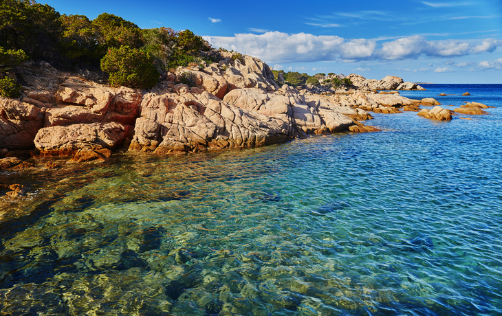 Costa Smeralda auf der italienischen Insel Sardinien