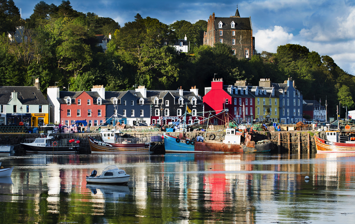 Tobermory, Hauptstadt der Isle of Mull auf den schottischen Inneren Hebriden