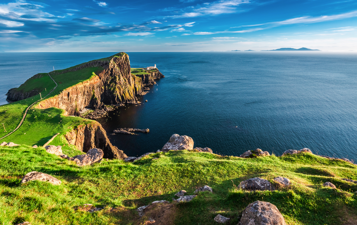 Neist Point Lighthouse auf der Isle of Skye