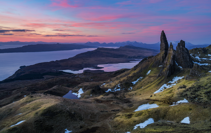 The Old man of Storr auf der schottischen Insel Skye