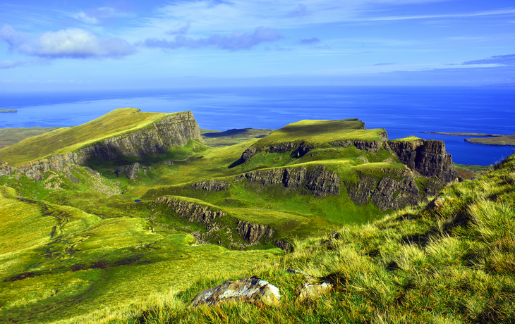 Quiraing auf der Isle of Skye