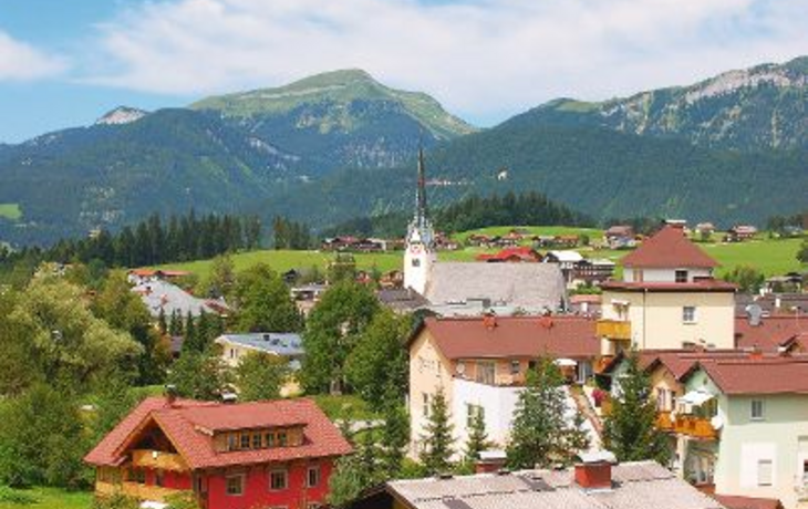 der Urlaubsort Abtenau im Salzburger Land