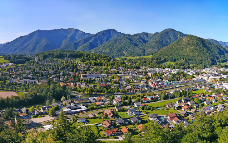 Panoramablick über Bad Ischl 