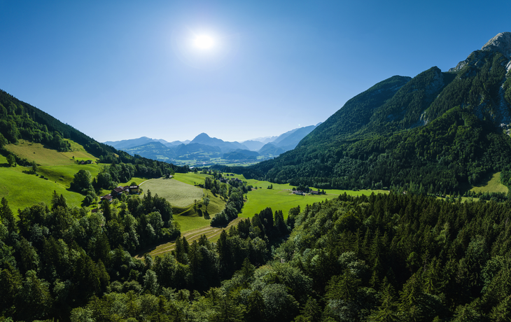 Tal bei Kuchl im Tennengau im Salzburger Land