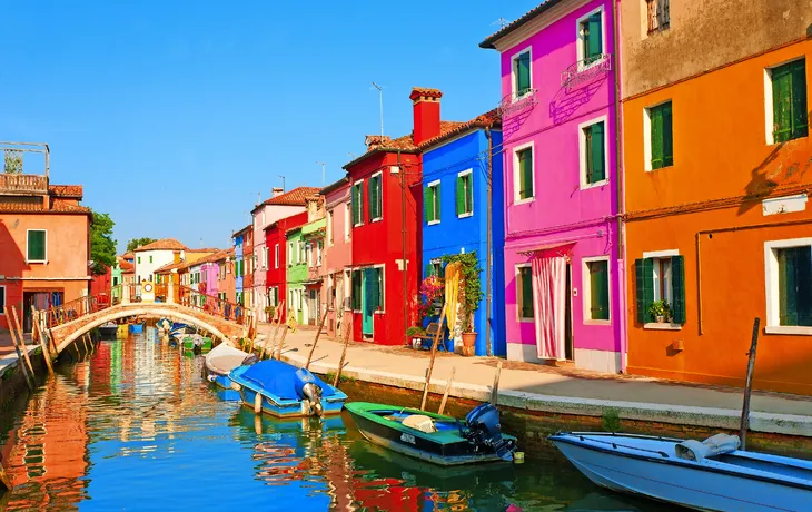 Burano in Venetien, Italien