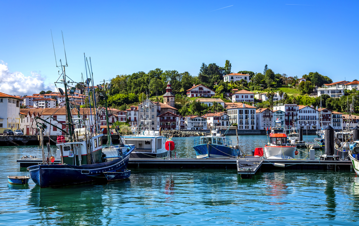 Hafen von Saint Jean de Luz