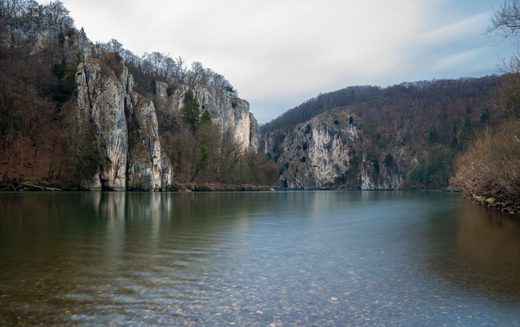 Donaudurchbruch bei Weltenburg in Kelheim, Bayern