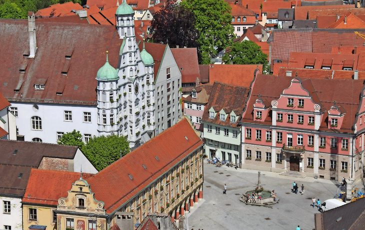 Marktplatz in Memmingen