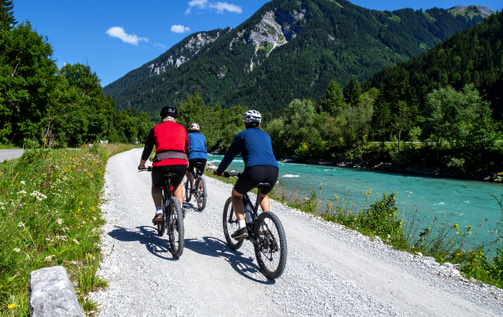 Der Iller-Radweg