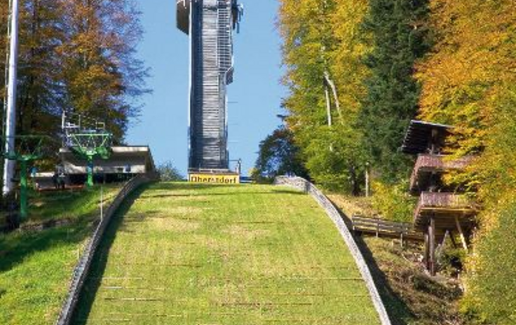 Heini-Klopfer-Skiflugschanze in Oberstdorf