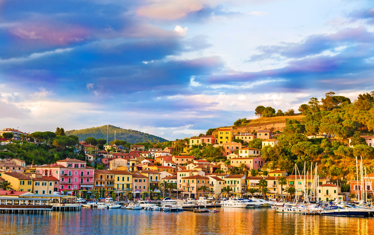 Porto Azzurro auf Elba
