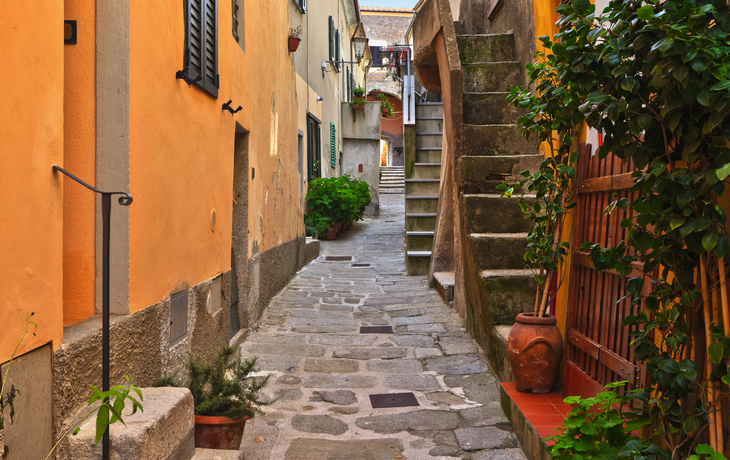Marciana auf der Insel Elba, Italien