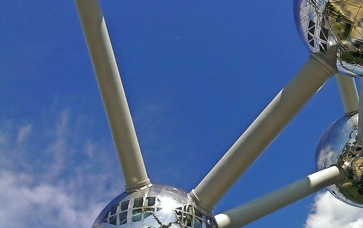 Atomium in Brüssel, Belgien