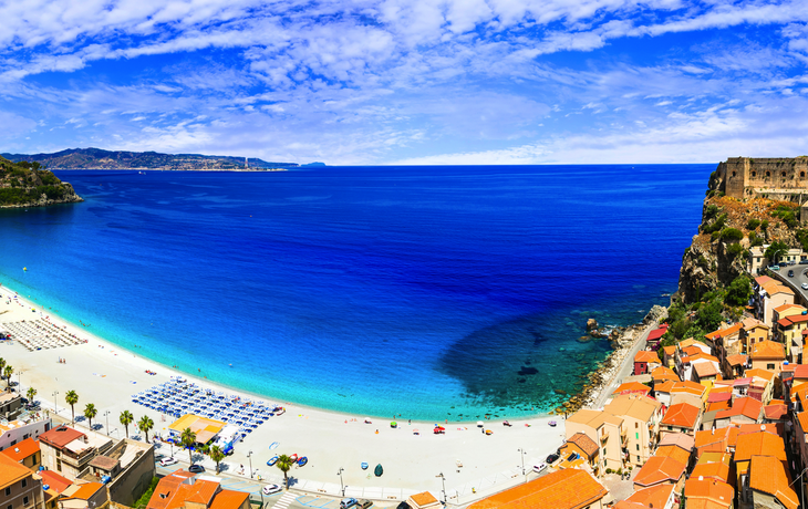 Scilla in Kalabrien, Italien