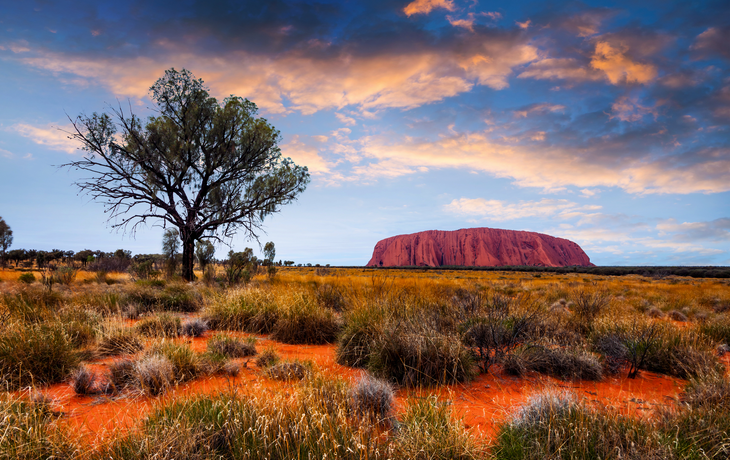 Uluru im Uluru-Kata Tjuta Nationalpark