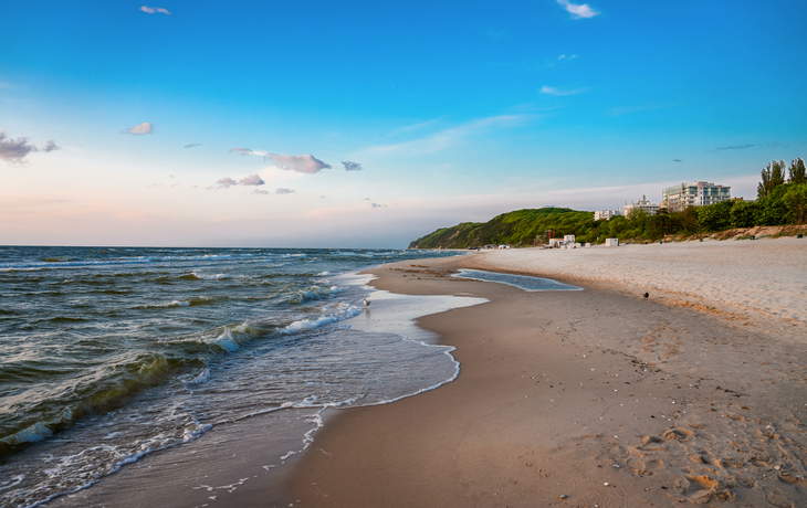 Strand bei Misdroy in Polen