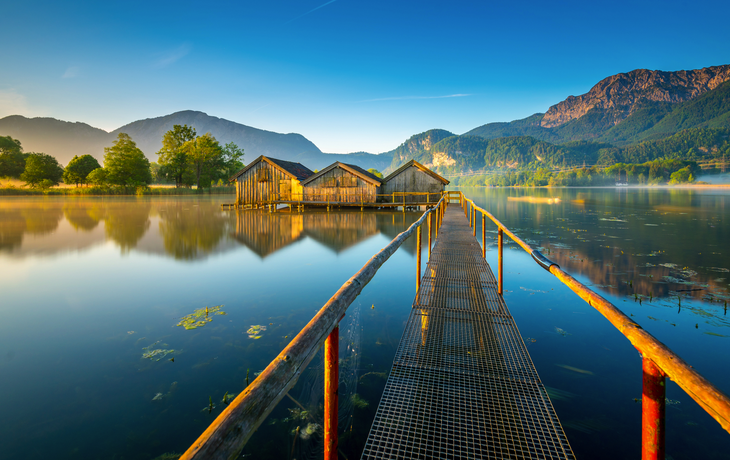 Sonnenaufgang am Kochelsee