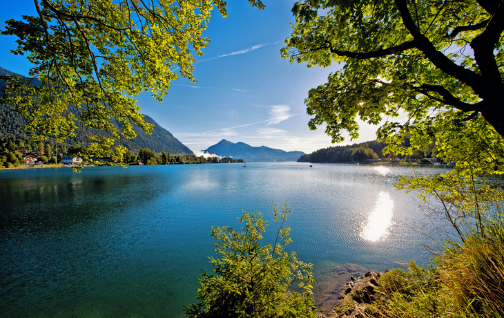 Kochelsee in den Bayerischen Alpen