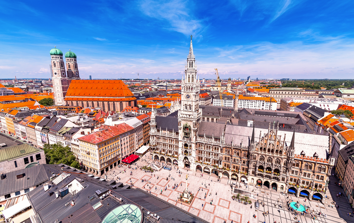 Blick auf München