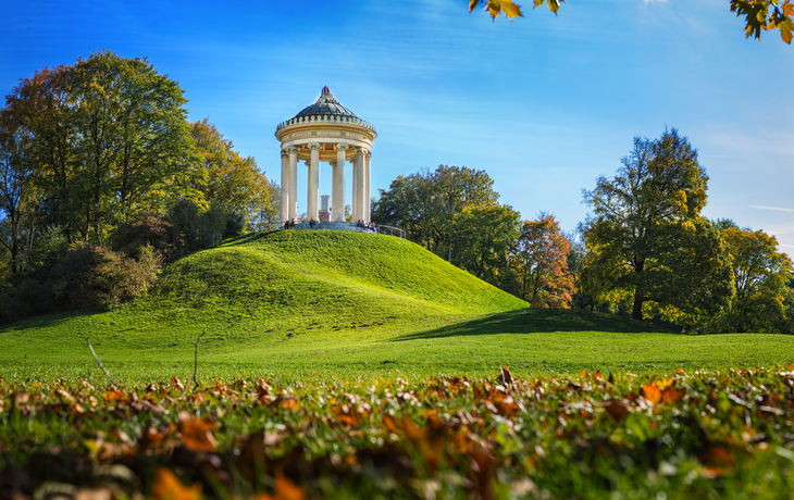 Pavillon im Englischen Garten
