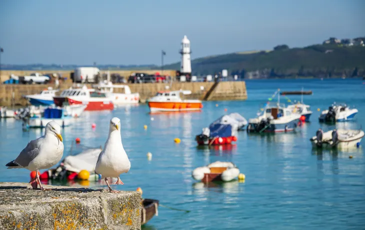 Hafen der wunderschönen Küstenstadt St. Ives