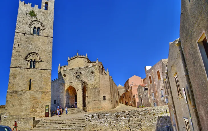 Erice auf Sizilien, Italien
