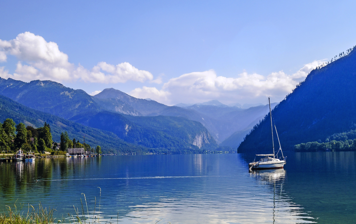 Berglandschaft am Grundlsee in der Steiermark