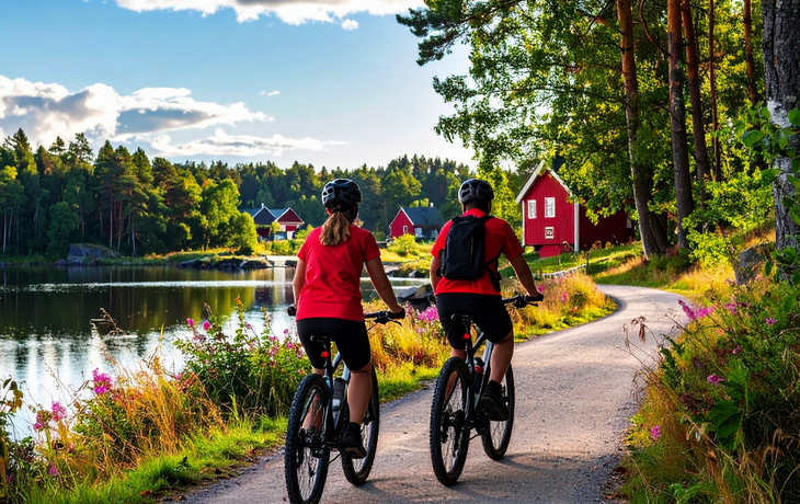 Kopenhagen nach Göteborg per Rad
