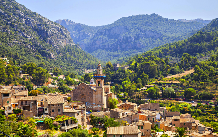 Bergdorf Valldemossa auf Mallorca