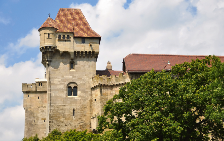 Burg in Mayerling,Österreich