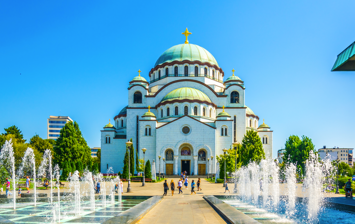 Dom des Heiligen Sava in Belgrad, Belgien